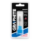 GRAPHITE Turbómaró Keményfém Csúcsíves 10*20*6 F-