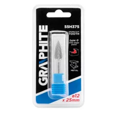 GRAPHITE Turbómaró Keményfém Csúcsíves 12*25*6 G-