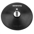 GRAPHITE Gumitányér 125 mm Csapos