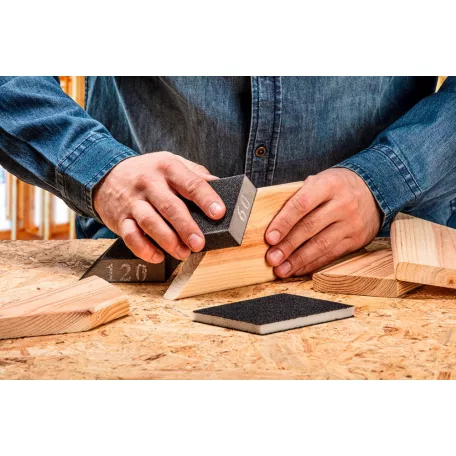 GRAPHITE Csiszolószivacs 70*25*100 mm K60