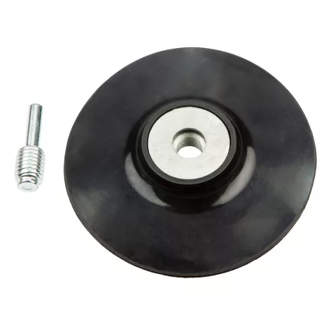 GRAPHITE Gumitányér 125 mm*M14 + Szár Tépőzáras