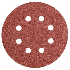 GRAPHITE Csiszolópapír Tépőz. 125mm K40 5 db 8Ly.