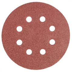 GRAPHITE Csiszolópapír Tépőz. 125mm K80 5 db 8Ly.