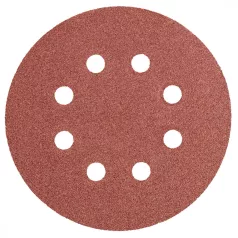 GRAPHITE Csiszolópapír Tépőz. 125 mm K100 5 db 8Ly.