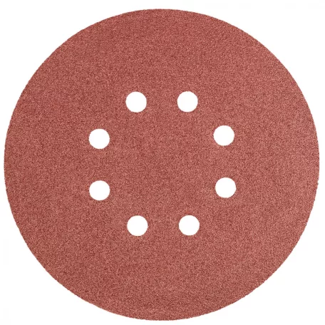 GRAPHITE Csiszolópapír Tépőz. 150mm K100 5 db 8Ly.