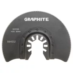 GRAPHITE Fűrésztárcsa Fa Kőrszegm.85mm /59G020/