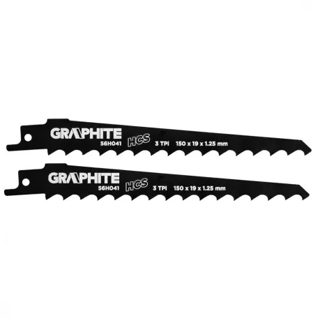 GRAPHITE Orrfűrészlap Hcs 150*19*1,25 3Tpi