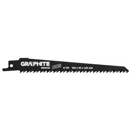 GRAPHITE Orrfűrészlap Hcs 152*19*1,3 6Tpi 2 db 58-042