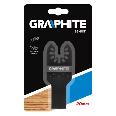 GRAPHITE Fűrészlap Fához Hcs 20 mm