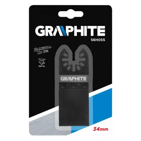 GRAPHITE Fűrészlap Fémhez Bi-Metal 34 mm 8%Coba. 58-055
