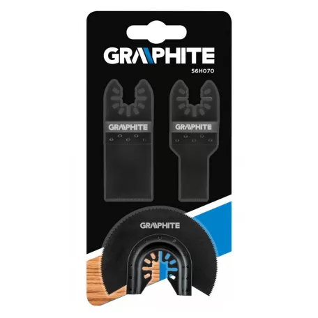 GRAPHITE Fűrészlap Fához 3 Részes