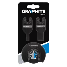 GRAPHITE Fűrészlap Fémhez 3 Részes