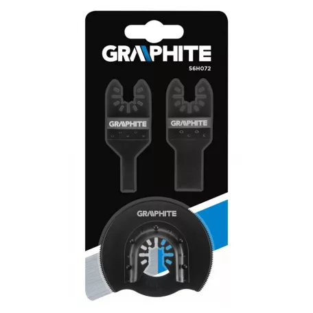 GRAPHITE Fűrészlap Fémhez 3 Részes