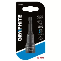 GRAPHITE Csavarbehajtó Ütvecsavarozóhoz M13*65mm