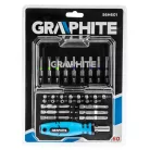 GRAPHITE Bit Készlet Tartóban Színkódos 31 db