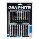 GRAPHITE Bit Készlet Tartóban Színkódos 18 db