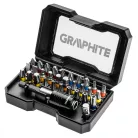 GRAPHITE Bit Klt.Tartóban Szinkód 32 db
