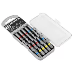 GRAPHITE Bit Készlet Ph,Pz,Tx 25-50 mm 15 db 