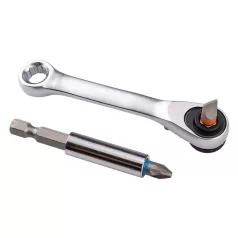 GRAPHITE Bit Készlet Racsnis Mágn.Tartó 25 mm 24 db 