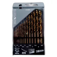 GRAPHITE Fémcsigafúró Klt. Cobalt 1,5-6,5 mm 13R.