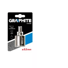 GRAPHITE Gyémántfúró 32mm Beton