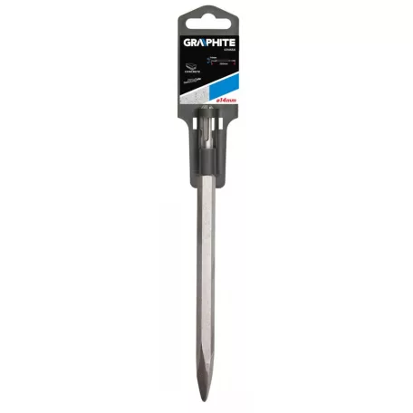 GRAPHITE Hegyesvéső 14*250 mm Sds Plus