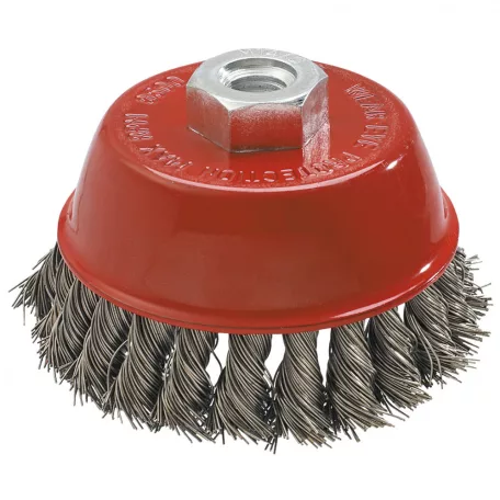 GRAPHITE Fazékkefe M14 65 mm Sodrott 0,5 mm