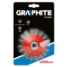 GRAPHITE Kőrkefe 100 mm M14 Sodrott 0,5 mm