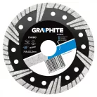 GRAPHITE Gyémánt Vágótárcsa 115 Turbo 2,4 mm