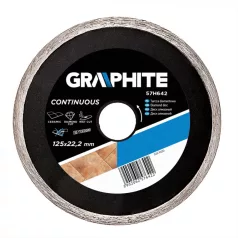 GRAPHITE Gyémánt Vágótárcsa 125 Sima 2,2 mm