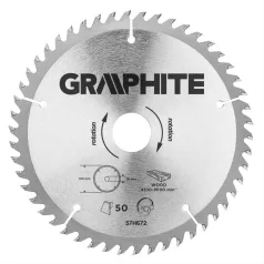 GRAPHITE Kőrfűrészlap 190*30 mm Hm 50Fog