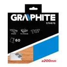 GRAPHITE Kőrfűrészlap 200*30 mm Hm 60Fog