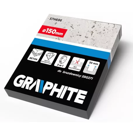 GRAPHITE Vágókorong 3Soros 150 mm F.H.M-Hoz 59G371 