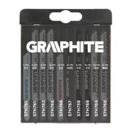 GRAPHITE Szúrófűrészlap Klt. 10R. Bosch Tip.