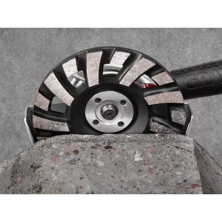 GRAPHITE Gyémánt Csiszolókorong 125*5*22 C Szegme 