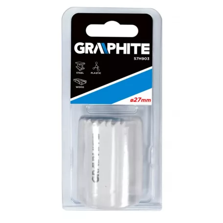 GRAPHITE Körkivágó 27 mm Bi-Metal