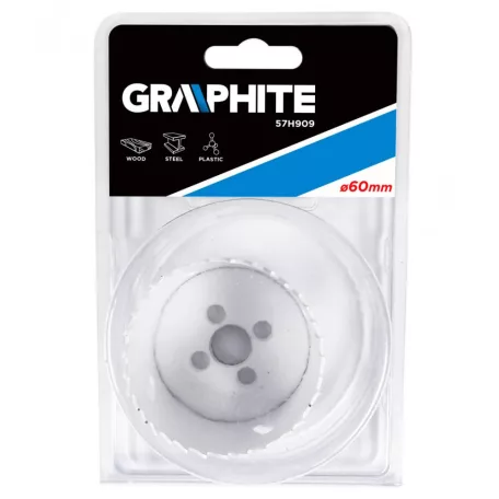 GRAPHITE Körkivágó 60mm Bi-Metal