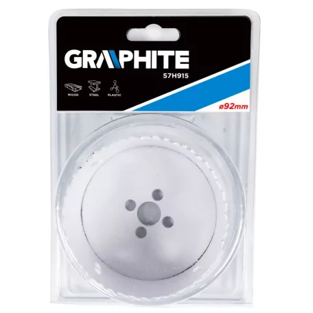 GRAPHITE Körkivágó 92 mm Bi-Metal