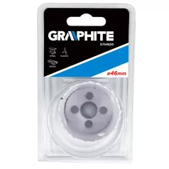 GRAPHITE Körkivágó 46 mm Bi-Metal