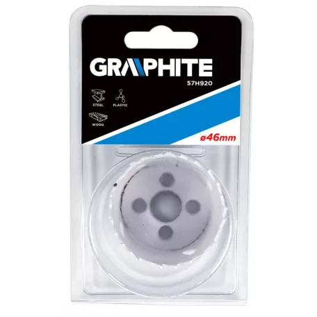 GRAPHITE Körkivágó 46 mm Bi-Metal