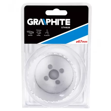 GRAPHITE Körkivágó 67mm Bi-Metal