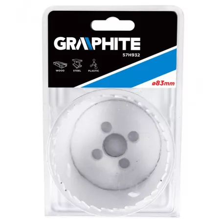 GRAPHITE Körkivágó 83mm Bi-Metal