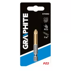 GRAPHITE Bithegyek Pz2 50 mm 1/4"