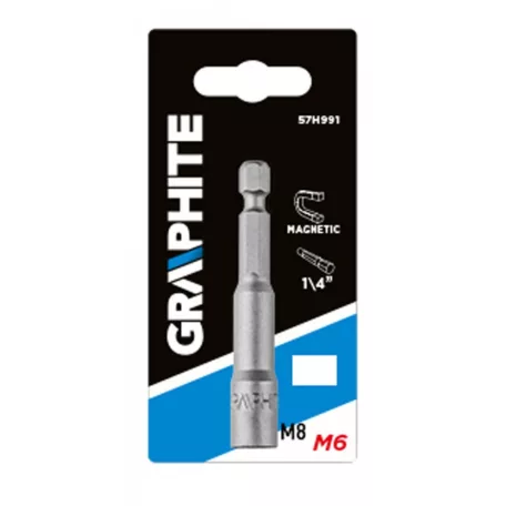 GRAPHITE Bitszár M6 1/4" 65mm