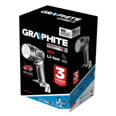 GRAPHITE Akkus Lámpa Energy+18V Li-Ion Akkunélkül 