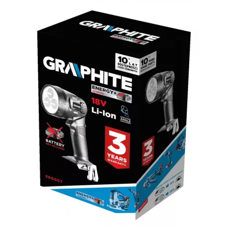 GRAPHITE Akkus Lámpa Energy+18V Li-Ion Akkunélkül 