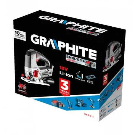 GRAPHITE Akkus Dekopírfűrész 18V Li-I Akkunélkül 