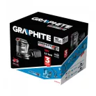 GRAPHITE Akkus Excentercsiszoló 18V 125 mm Akkunél 