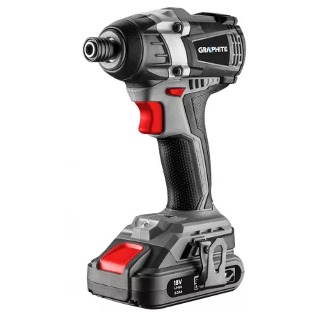 GRAPHITE Akkus.Ütvecsavarozó 18V Li-Ion Akku.Nélk 
