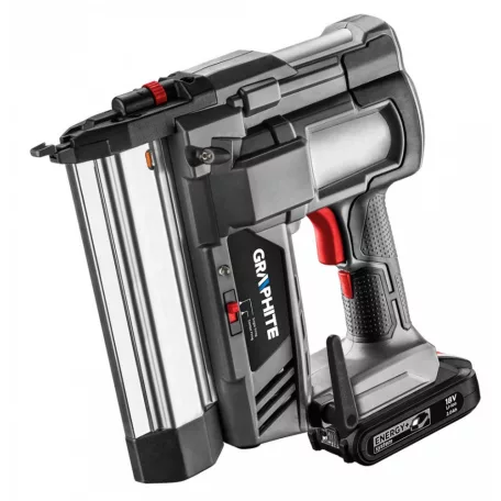 GRAPHITE Akkus Tűző És Szögbelövő Gép 18V Akkunél 
